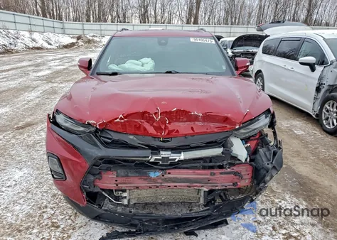 2021 Chevrolet Blazer Rs из США, поврежденный, VIN 3GNKBKRS1MS575765